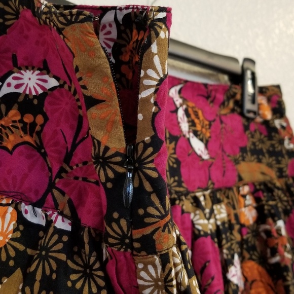 Fashion bug cotton, plus size pleated A-line skirt size 22 - Picture 6 of 8